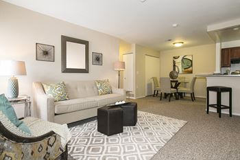 Spacious Living Room at Canton Club